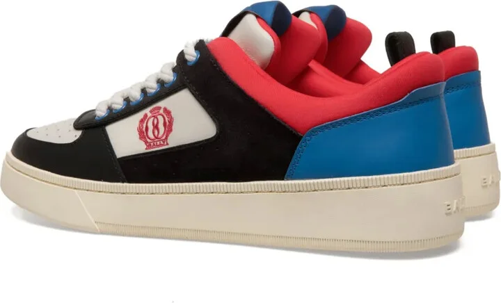 Colour-Block Lace-Up Sneakers - Image 3