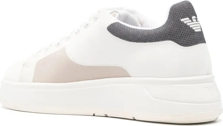Colour-Block Lace-Up Sneakers - Image 3