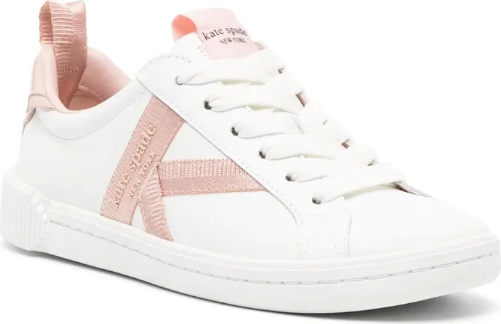 Colour-Block Leather Sneakers - Image 2