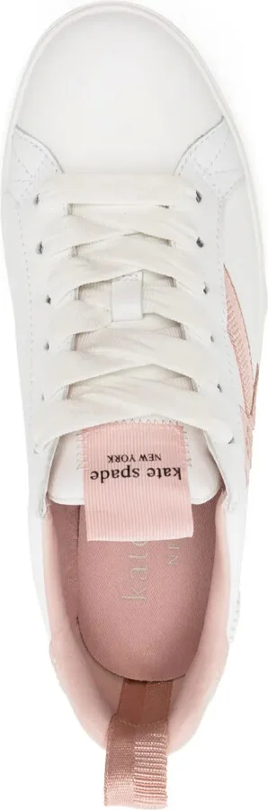 Colour-Block Leather Sneakers - Image 4