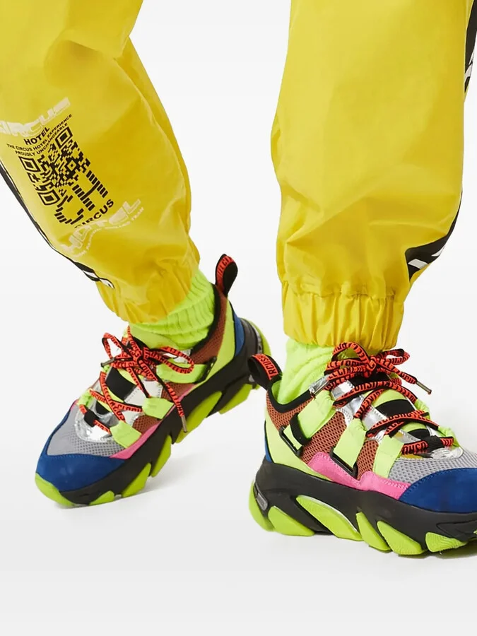 Colour-Block Low-Top Sneakers - Image 3
