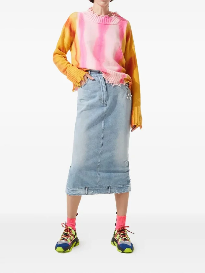 Colour-Block Low-Top Sneakers - Image 4