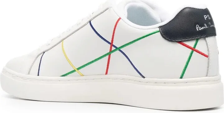 Colour-Block Low-Top Sneakers - Image 3