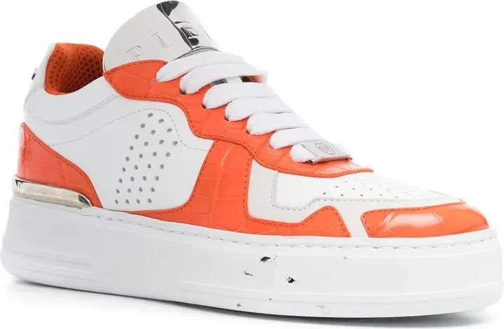 Colour-Block Low-Top Sneakers - Image 2