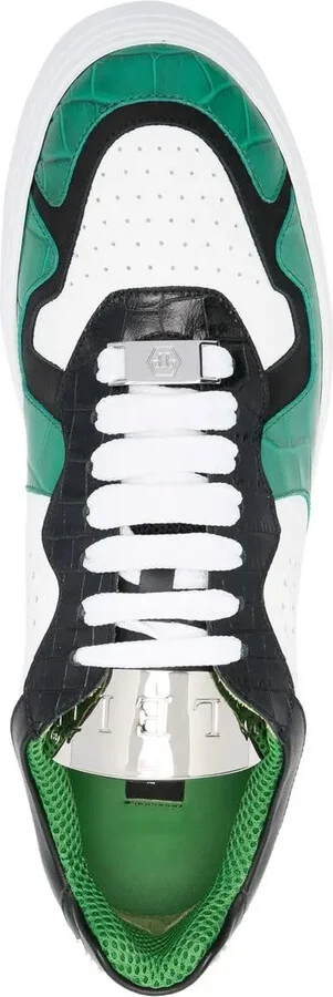 Colour-Block Low-Top Sneakers - Image 4