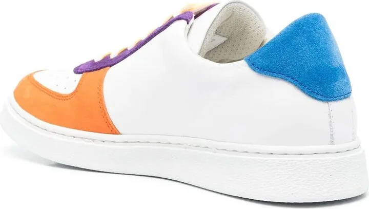 Colour-Block Low-Top Sneakers - Image 3