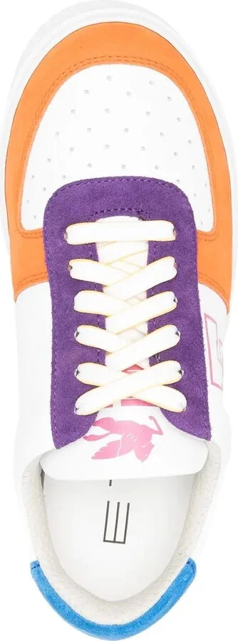 Colour-Block Low-Top Sneakers - Image 4