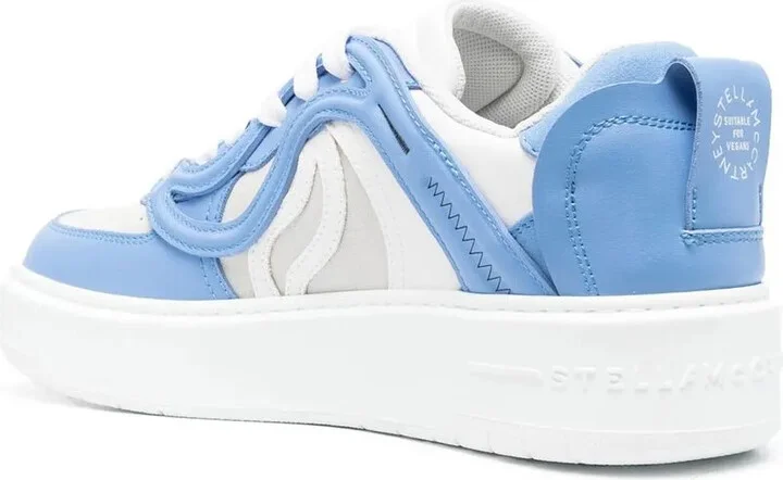 Colour-Block Low-Top Sneakers - Image 3