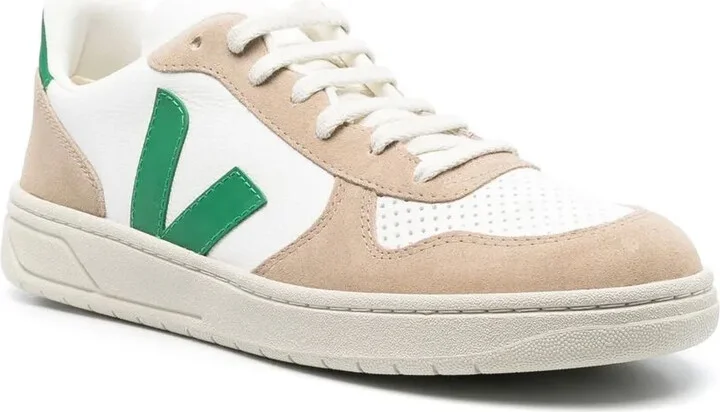 Colour-Block Low-Top Sneakers - Image 2