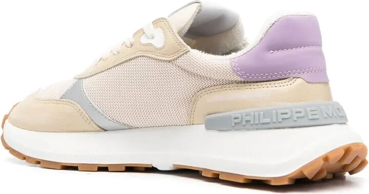 Colour-Block Low-Top Sneakers - Image 3