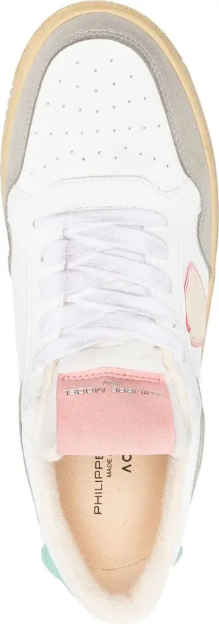 Colour-Block Low-Top Sneakers - Image 4