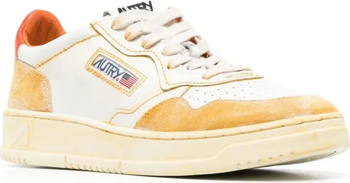 Colour-Block Low-Top Sneakers - Image 2