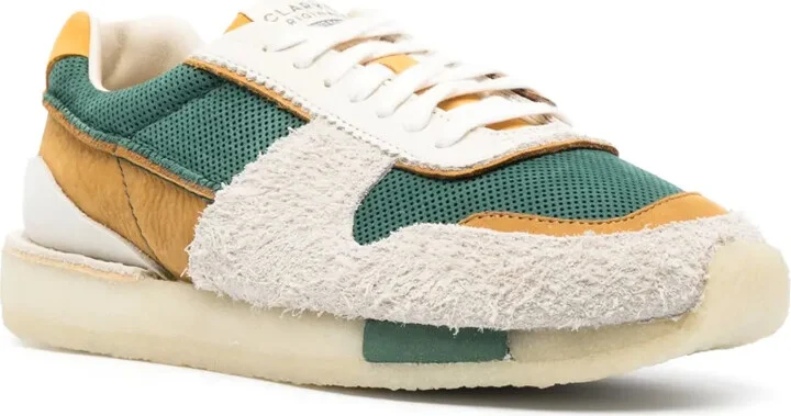 Colour-Block Low-Top Sneakers - Image 2