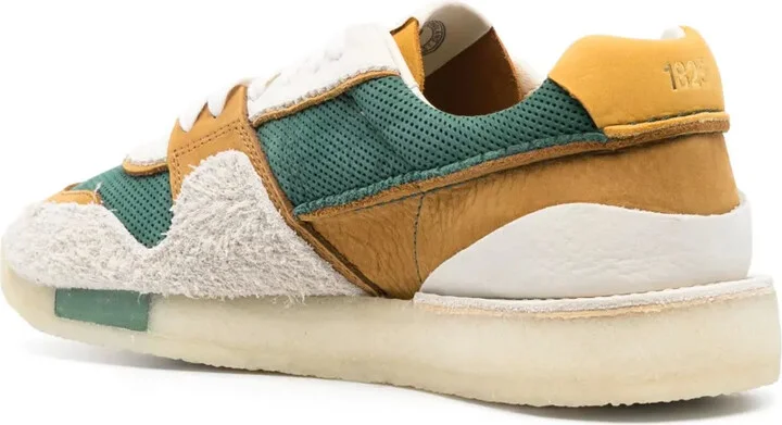 Colour-Block Low-Top Sneakers - Image 3