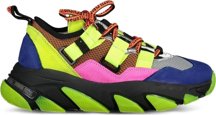 Colour-Block Low-Top Sneakers