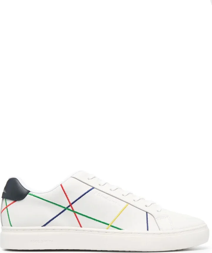 Colour-Block Low-Top Sneakers