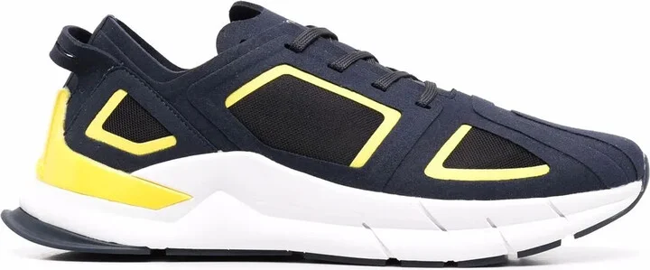 Colour-Block Low-Top Sneakers