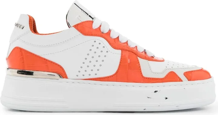 Colour-Block Low-Top Sneakers