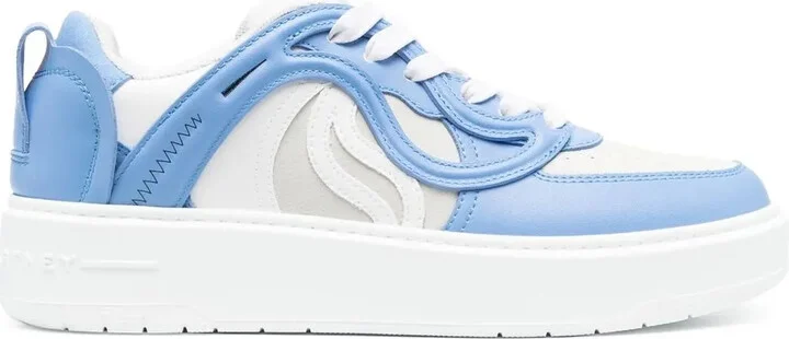Colour-Block Low-Top Sneakers