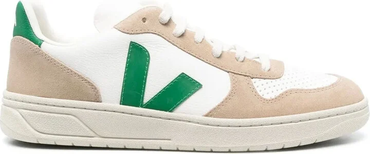 Colour-Block Low-Top Sneakers
