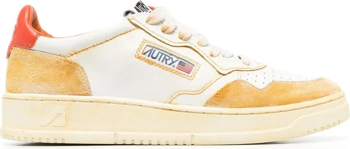 Colour-Block Low-Top Sneakers