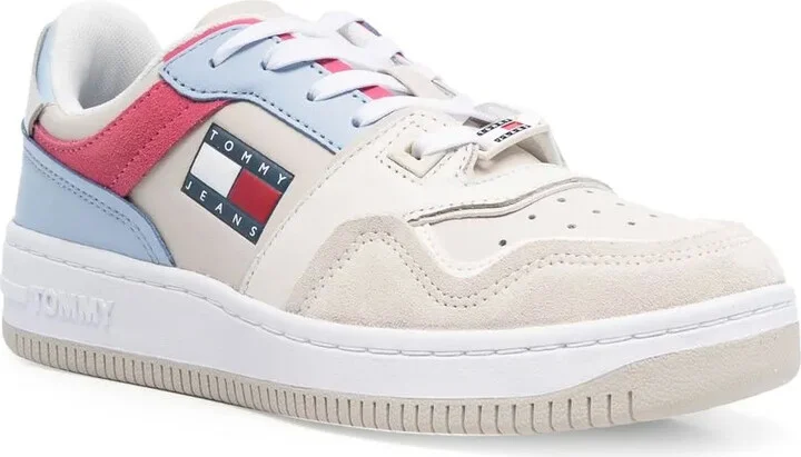 Colour-Block Mid-Top Sneakers - Image 2