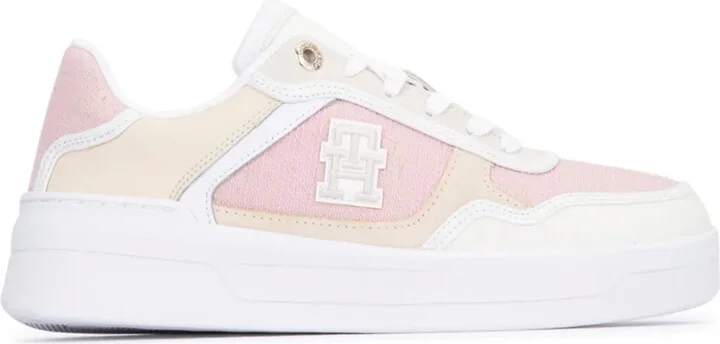 Colour-Block Monogram Sneakers