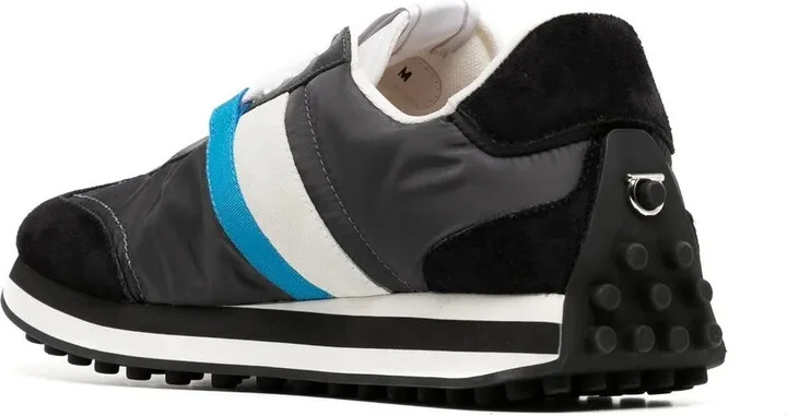 Colour-Block Panelled Low-Top Sneakers - Image 3