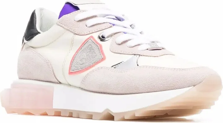 Colour-Block Panelled Sneakers - Image 2