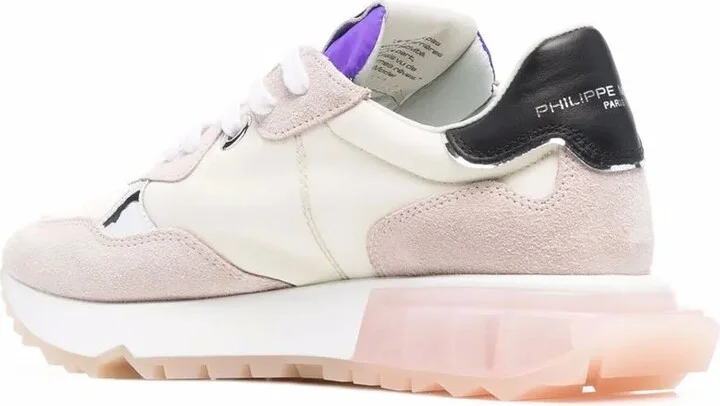 Colour-Block Panelled Sneakers - Image 3