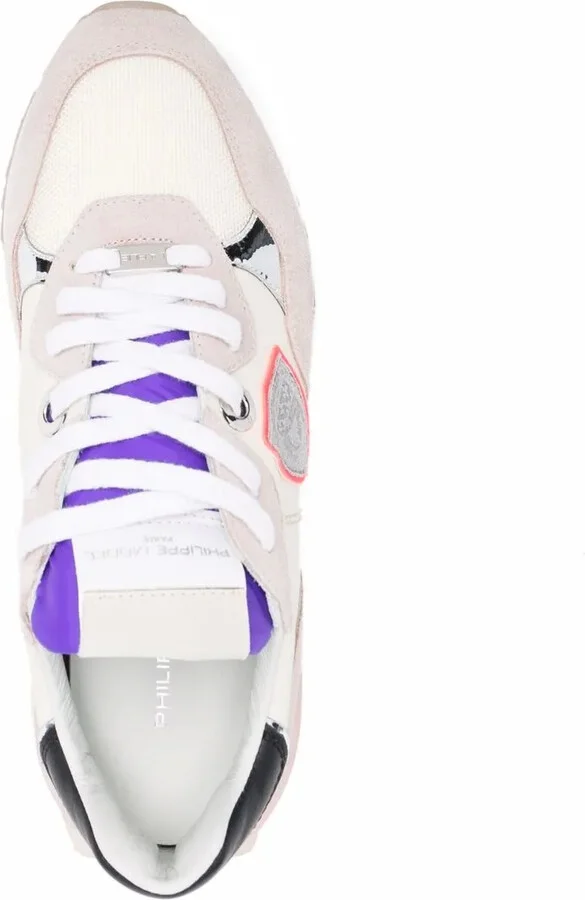Colour-Block Panelled Sneakers - Image 4