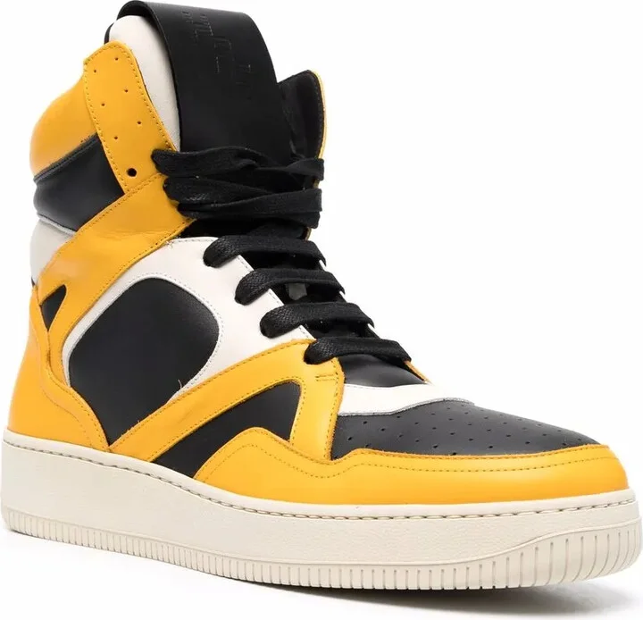 Colour-Block Panelled Sneakers - Image 2