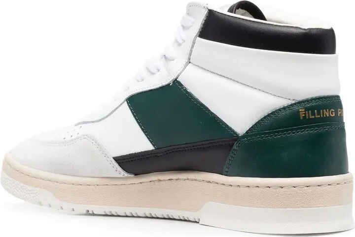 Colour-Block Panelled Sneakers - Image 3