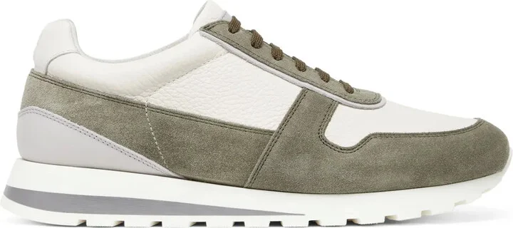 Colour-Block Panelled Trainers