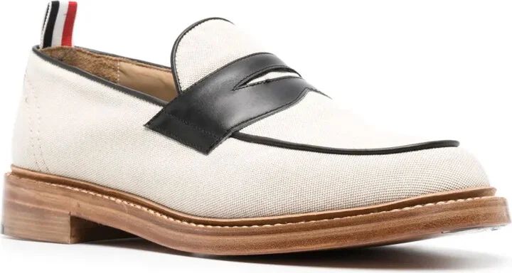 Colour-Block Penny Loafers - Image 2