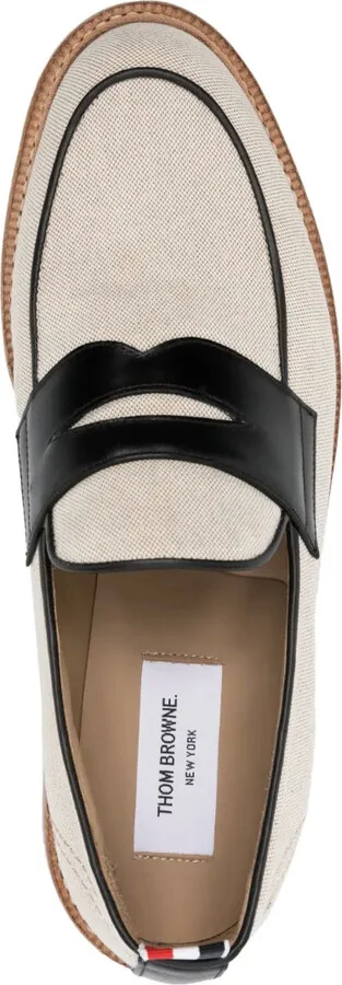 Colour-Block Penny Loafers - Image 4
