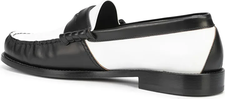 Colour-Block Penny Loafers - Image 3