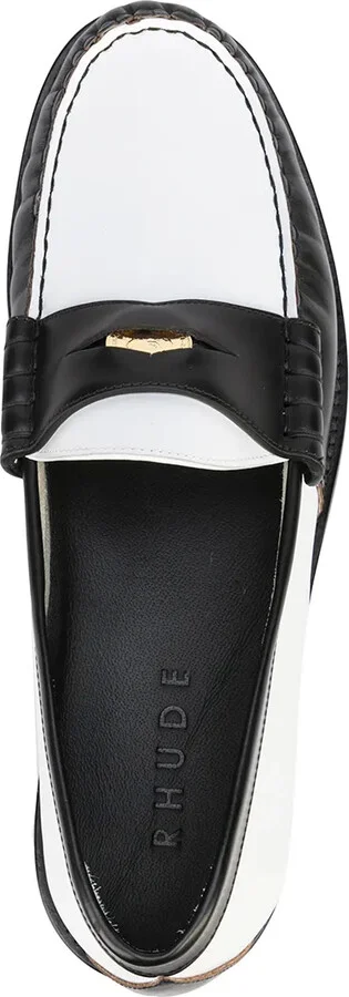 Colour-Block Penny Loafers - Image 4