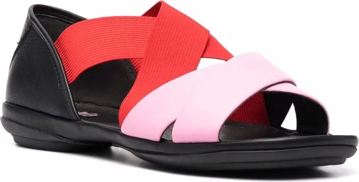 Colour-Block Strap Sandals - Image 2