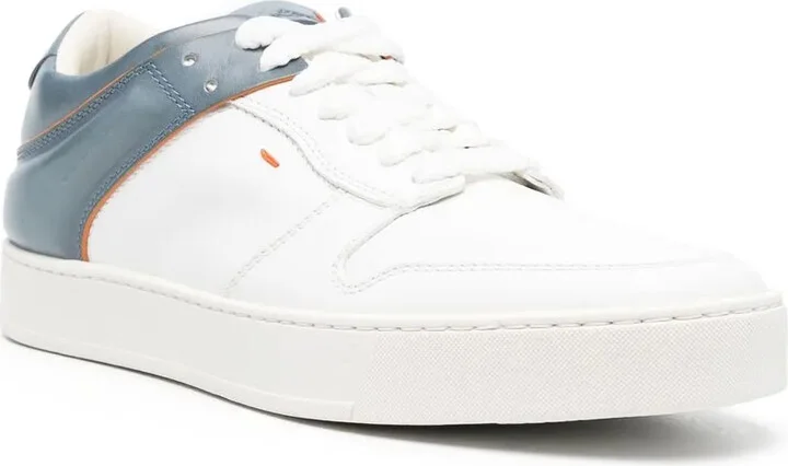 Colour-Blocked Low-Top Sneakers - Image 2