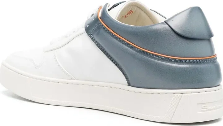 Colour-Blocked Low-Top Sneakers - Image 3