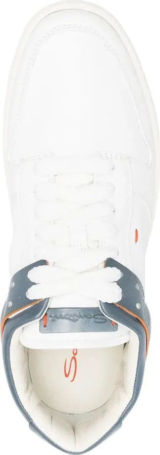 Colour-Blocked Low-Top Sneakers - Image 4
