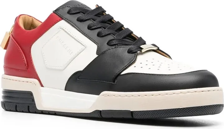 Colour-Blocked Low-Top Sneakers - Image 2