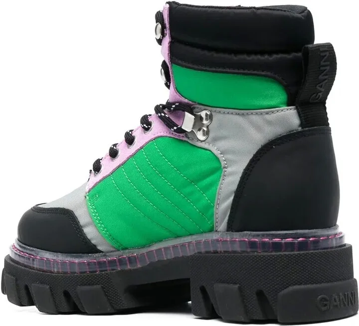 Colourblock Hiking Boots - Image 3