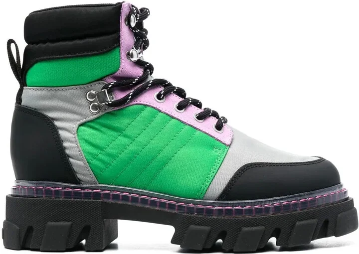 Colourblock Hiking Boots
