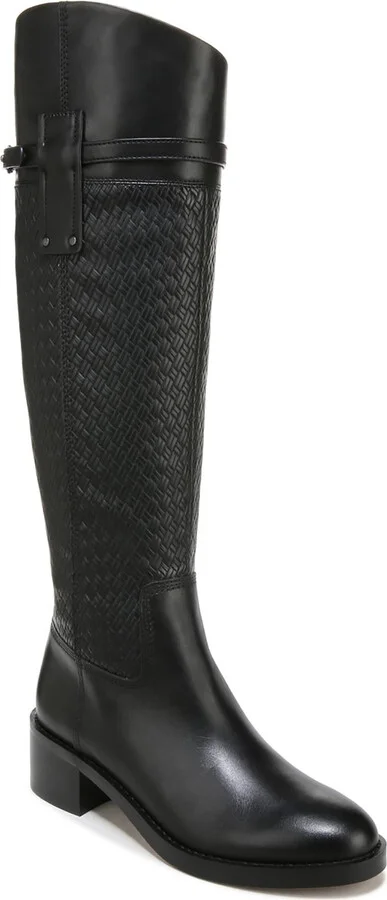 Colt Womens Leather Wide Calf Knee-High Boots