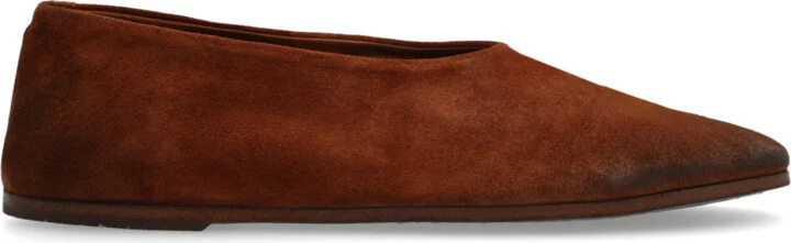 ‘Coltellaccio’ Ballet Flats, , - Brown