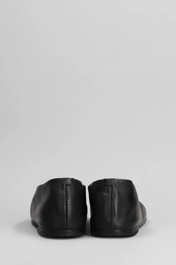 Coltellaccio Ballet Flats In Black Leather - Image 4
