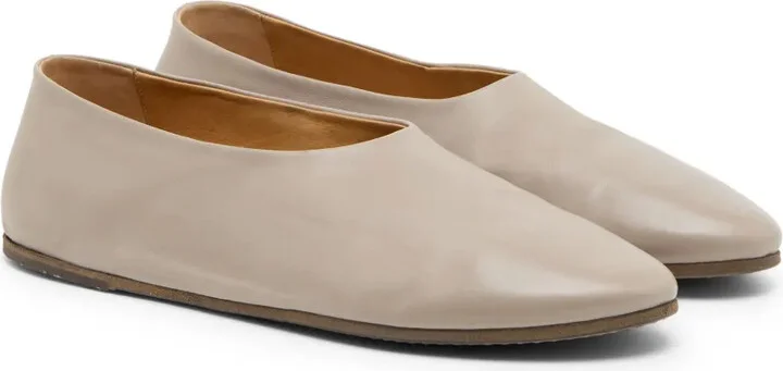 Coltellaccio leather ballerina shoes - Image 2