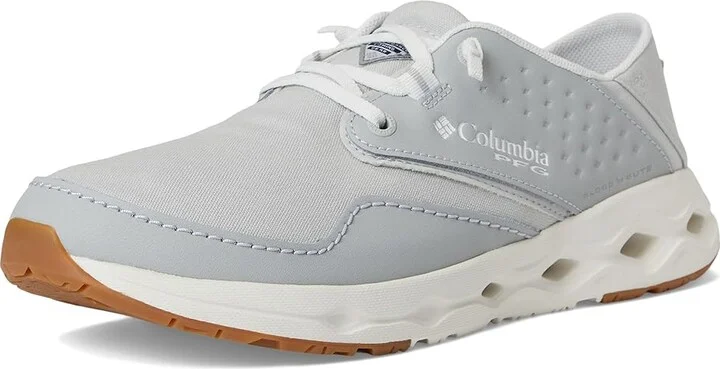 Columbia Bahama X Relaxed Men's Shoes Grey Ice/Sea Salt : 10 D - Medium, Canvas/Leather - Image 5